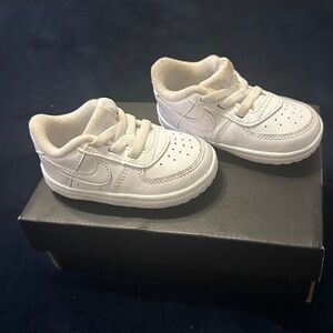 Classic White Kids Shoes